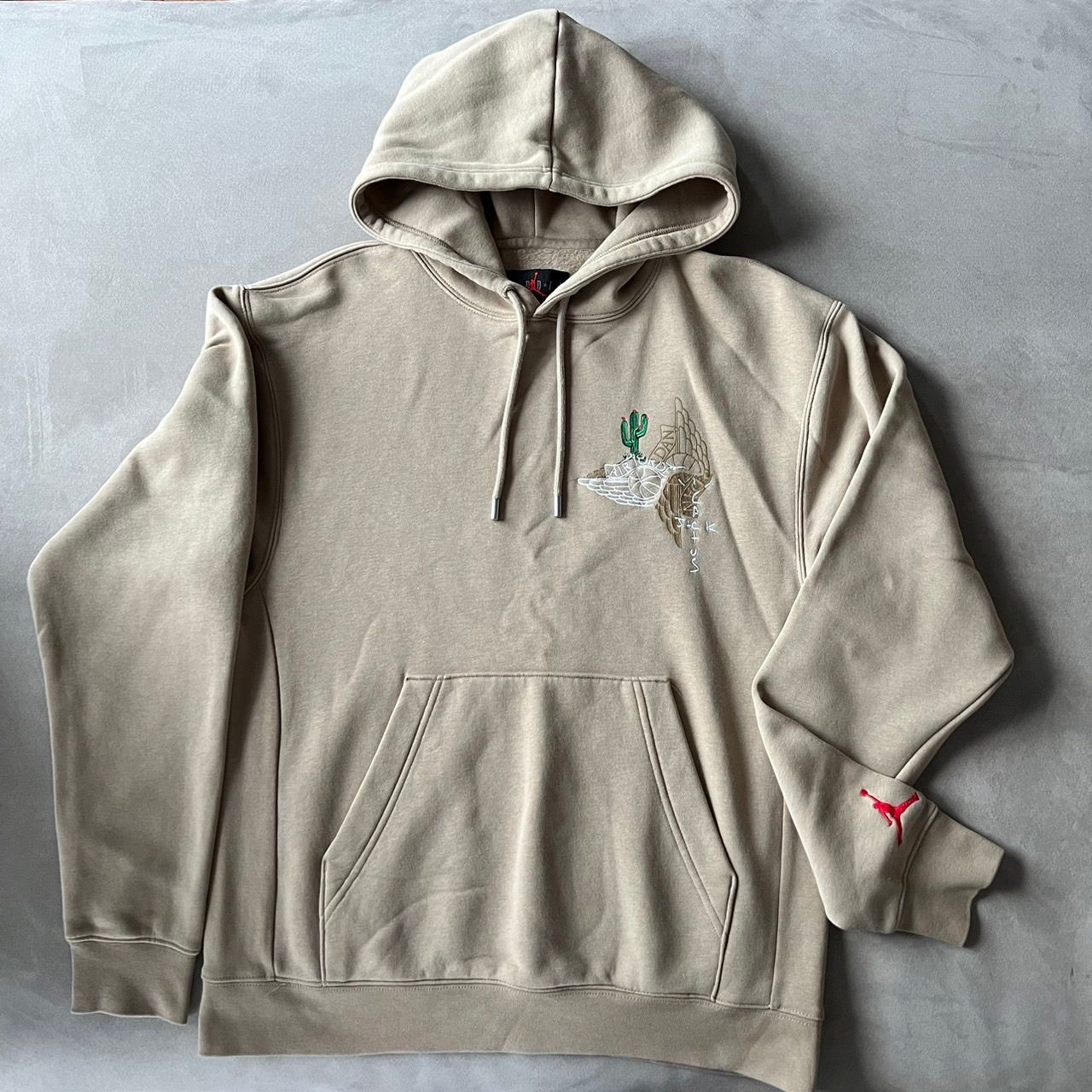 Air Jordan x Travis Cactus Jack Pullover Hoodie "Khaki Desert"