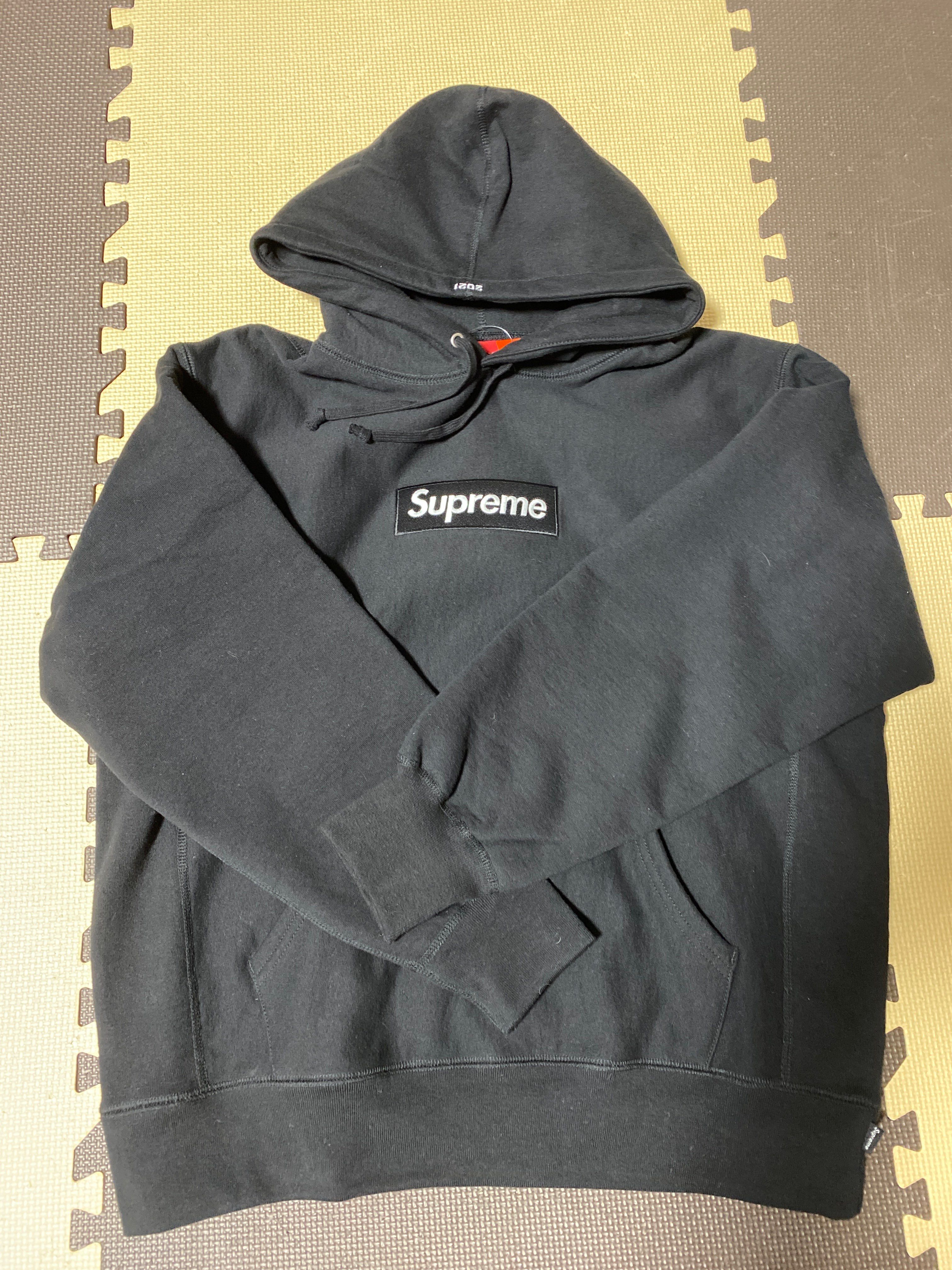 Supreme Box Logo Hooded Sweatshirt "Black" (21FW)