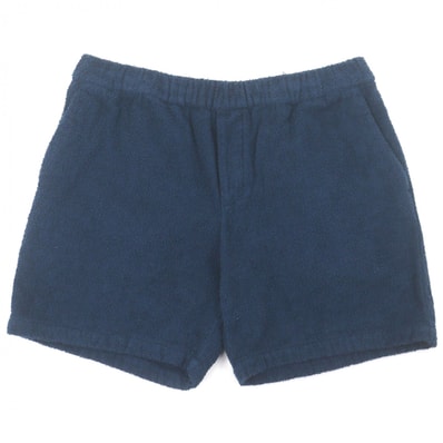 極美品 プラダ ショートパンツ ネイビー メンズ XL SPH154