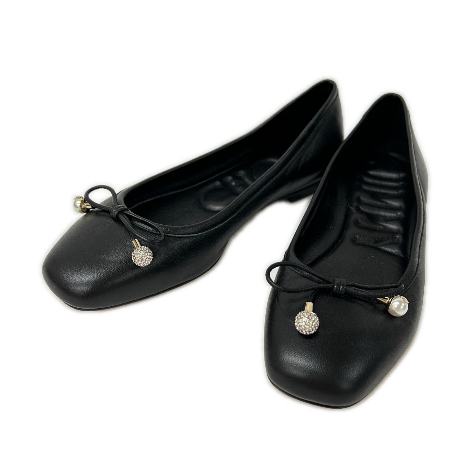 ジミーチュウ ELME FLAT エルメ フラット バレエ シューズ 34