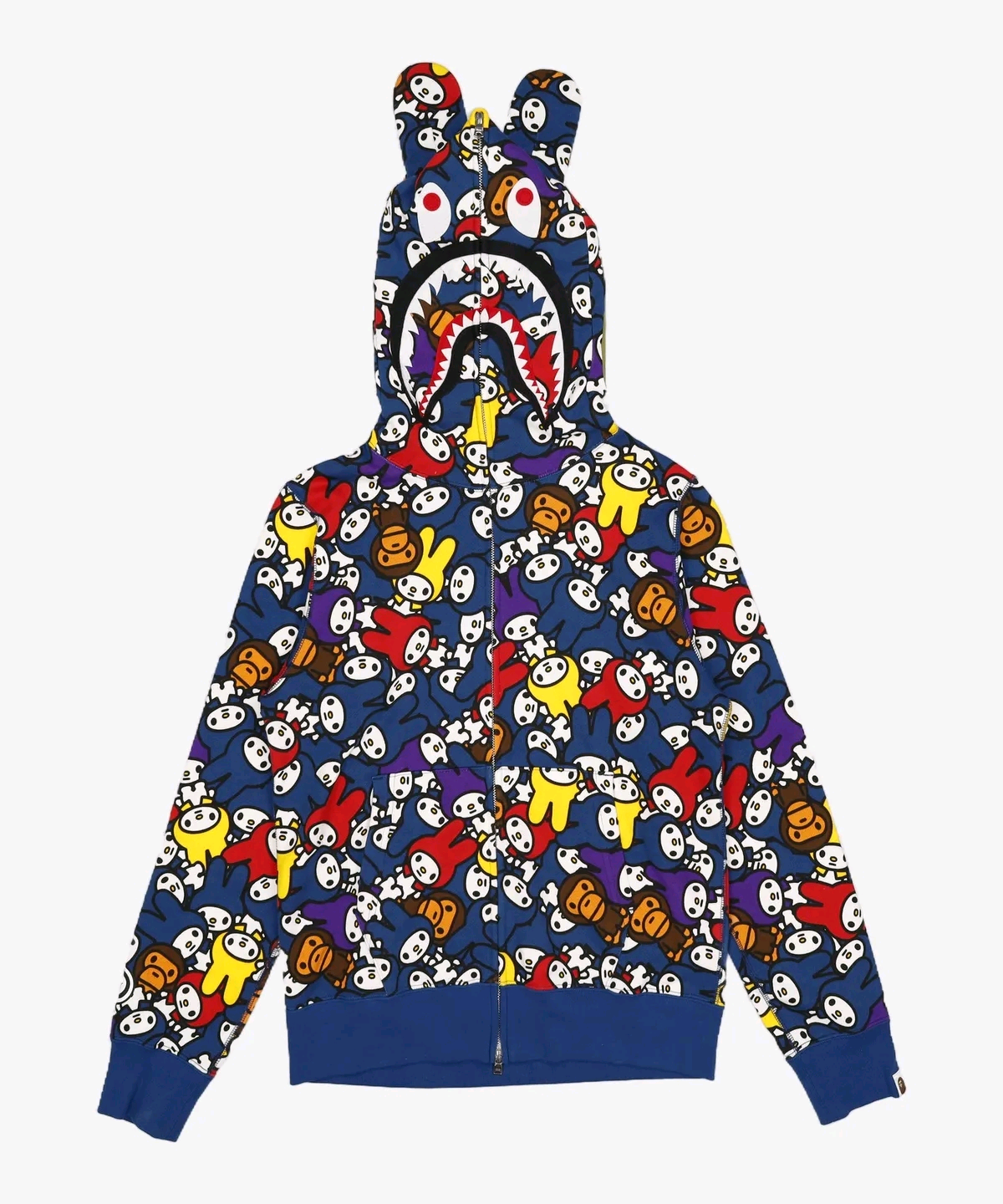 hooded zip-up