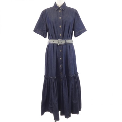クリスチャンディオール CHRISTIAN DIOR DENIM COUTUREシャツドレス 312R17A3517 ワンピース