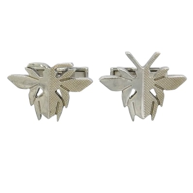 DIOR HOMME ディオールオム BEE 蜂 カフス シルバー系【中古】