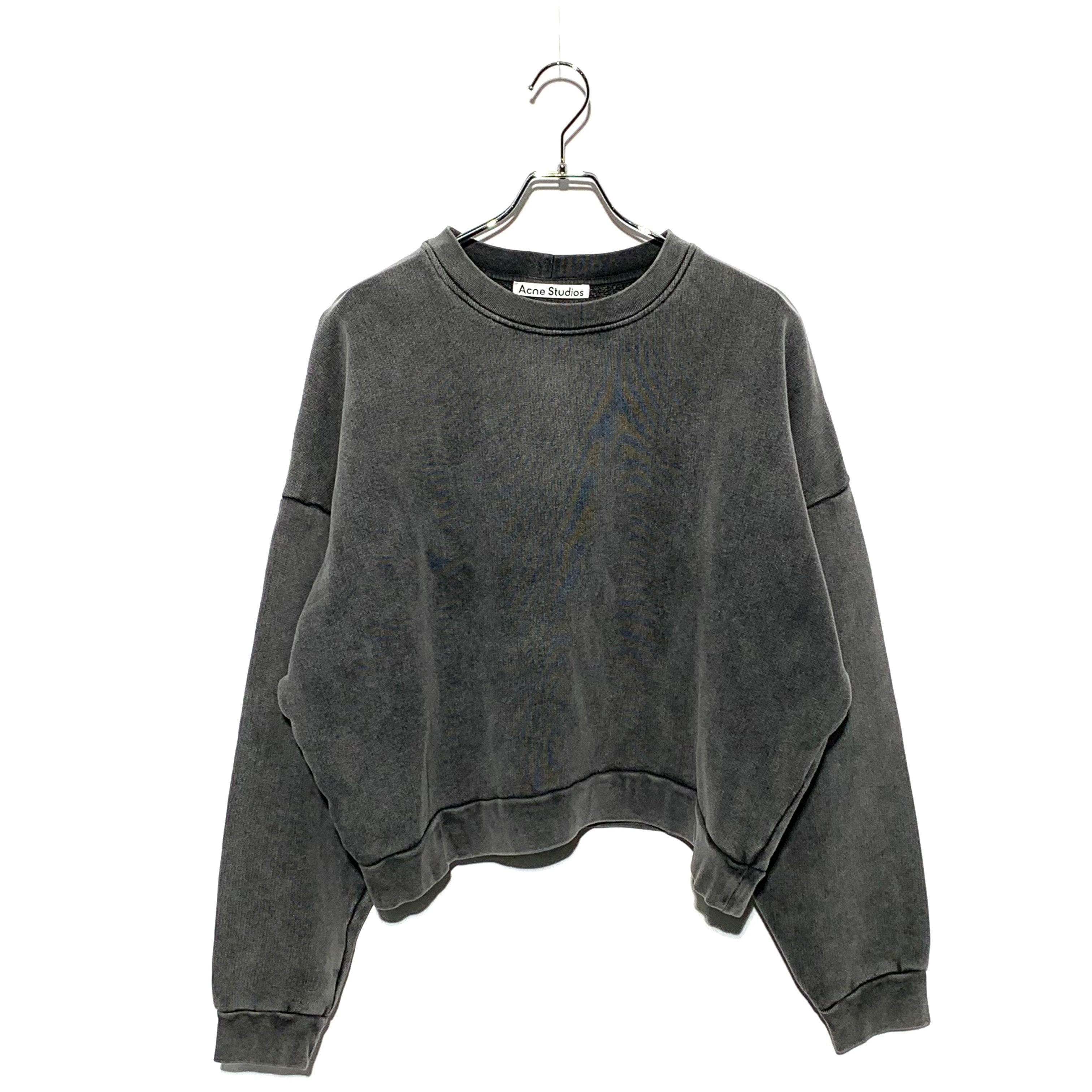 Acne Studios Sweater Logo Patch "Faded Black"