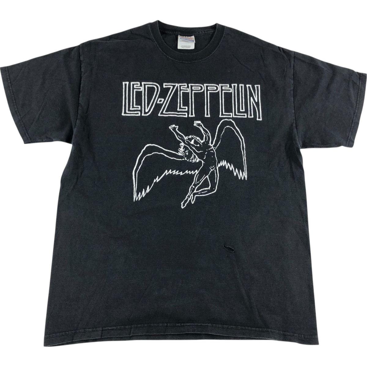 古着 00年代 ヘインズ Hanes LED ZEPPELIN レッドツェッペリン バンドTシャツ バンT メンズL相当/eaa501939