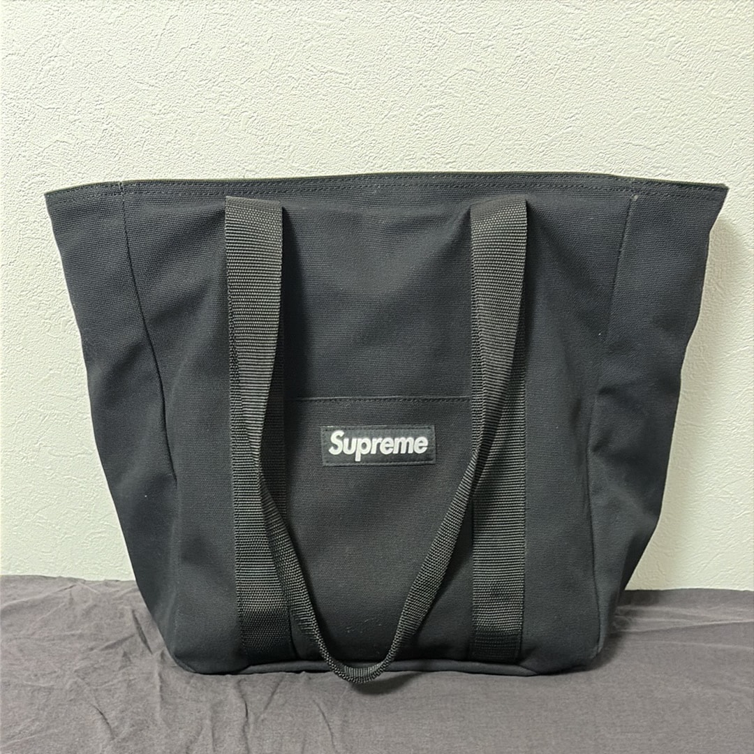 Supreme Canvas Tote "Black"