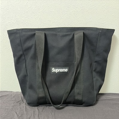 Supreme Canvas Tote "Black"