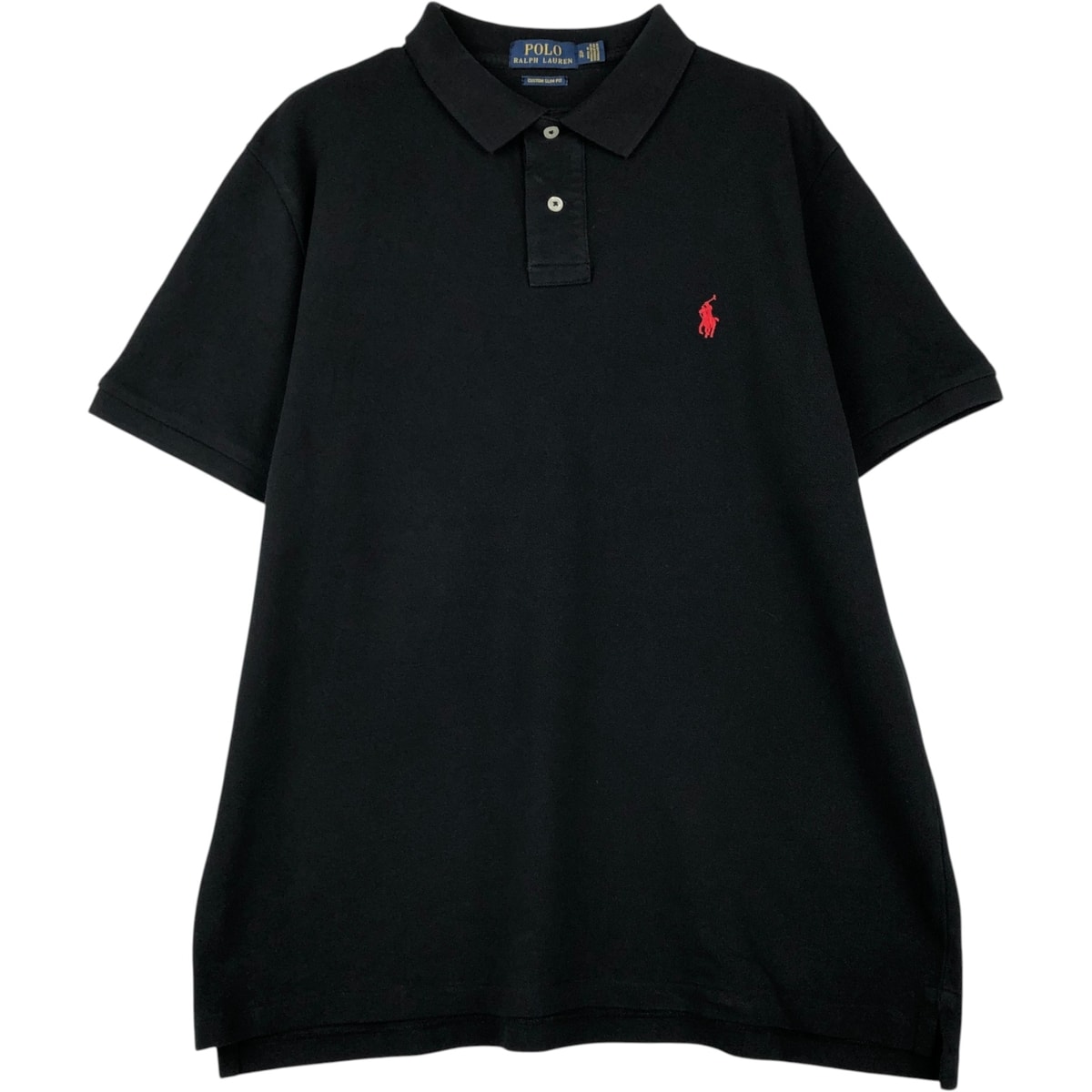 古着 ラルフローレン Ralph Lauren POLO RALPH LAUREN CUSTOM SLIM FIT 半袖 ポロシャツ メンズXL相当/eaa620992