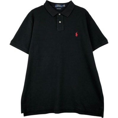 古着 ラルフローレン Ralph Lauren POLO RALPH LAUREN CUSTOM SLIM FIT 半袖 ポロシャツ メンズXL相当/eaa620992