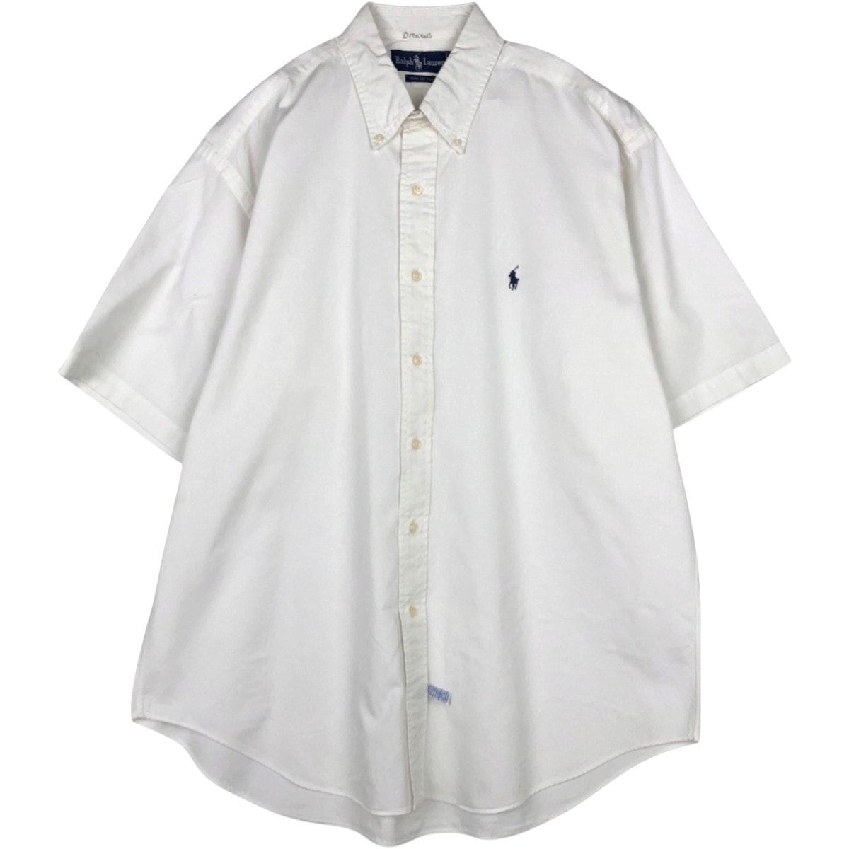 古着 ラルフローレン Ralph Lauren 半袖 ボタンダウンシャツ メンズL相当/eaa674502