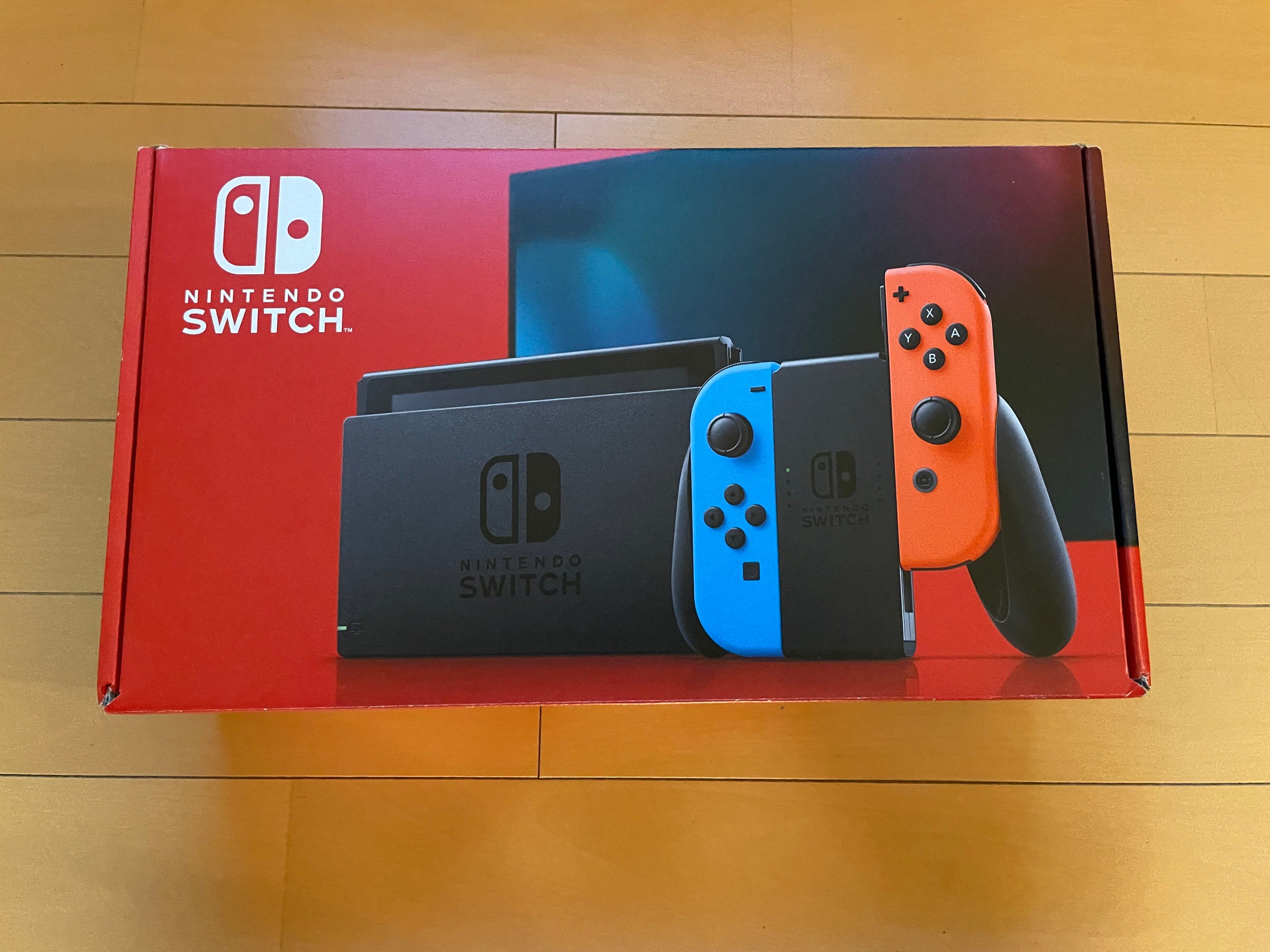 Nintendo Switch Neon blue/Neon red (Models with longer battery life)