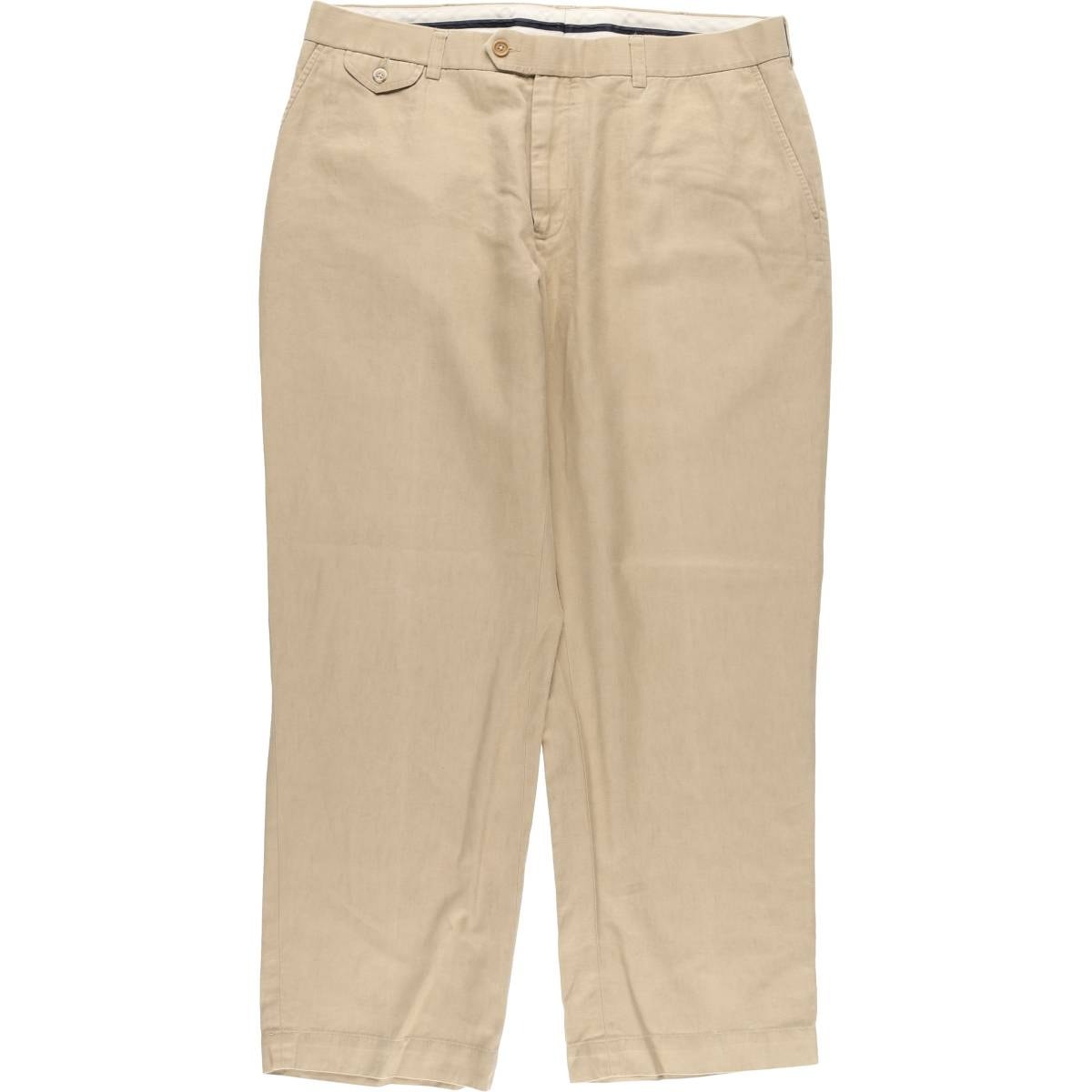 古着 ラルフローレン Ralph Lauren POLO by Ralph Lauren リネンパンツ スラックス メンズw37相当/eaa541334