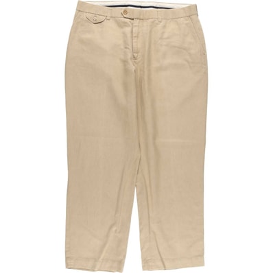 古着 ラルフローレン Ralph Lauren POLO by Ralph Lauren リネンパンツ スラックス メンズw37相当/eaa541334