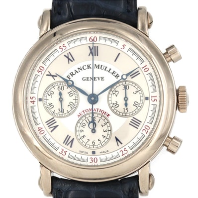 【ノーメンテナンス還元価格】フランクミュラー ラウンドクロノグラフ WG 7002CC WG 自動巻