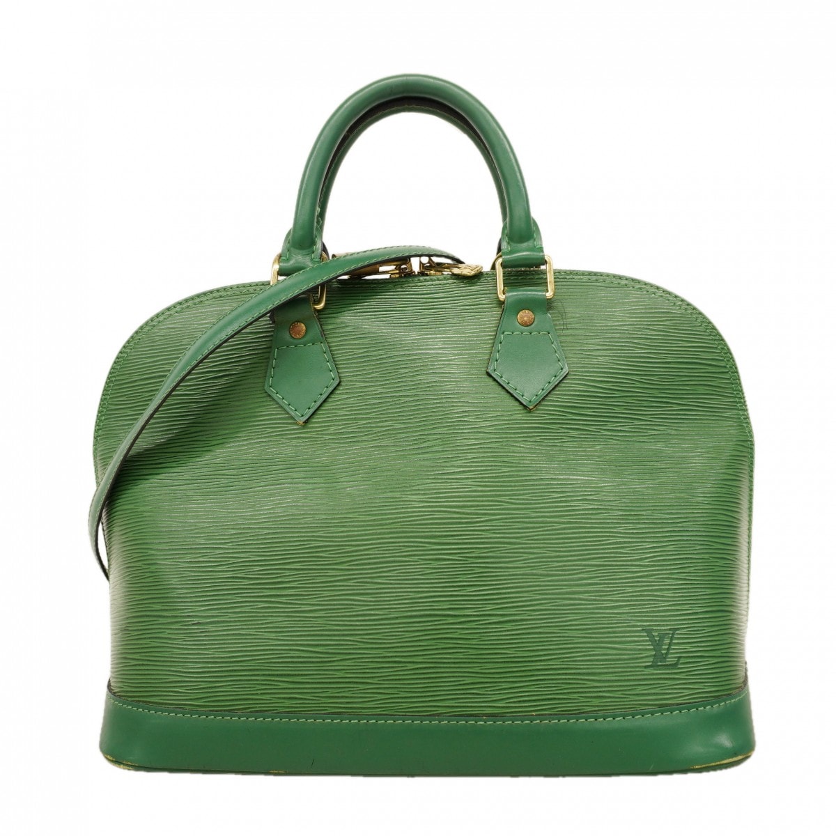 【6dc3929】ルイヴィトン ハンドバッグ エピ アルマ M52144 ボルネオグリーン【中古】レディース