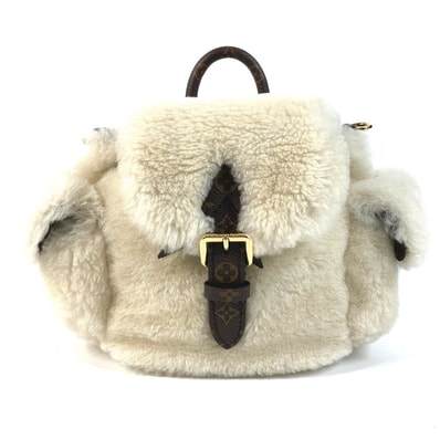 Louis Vuitton Nano Teddy Backpack Other Leathers "Creme"