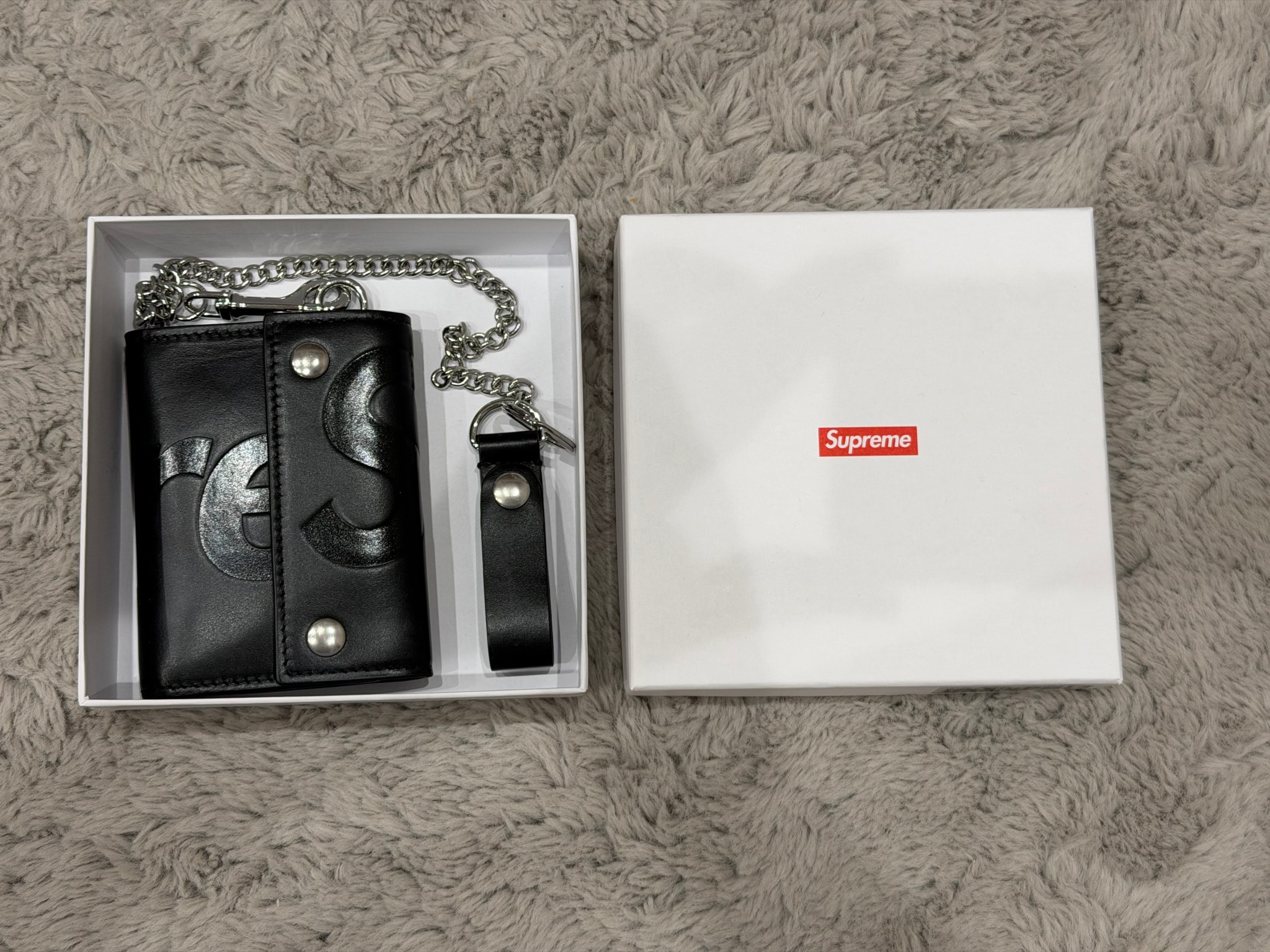 Supreme Leather Chain Wallet (26SS) 