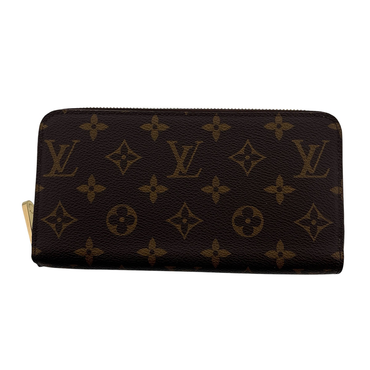 LOUIS VUITTON ルイ・ヴィトン ジッピー ウォレット 日本限定 長財布 M25914 モノグラム ブラウン トニックレモン ゴールド金具 レディース【中古】