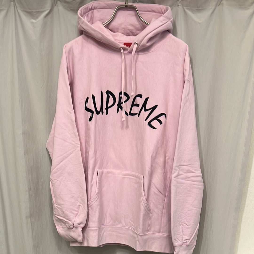 Supreme FTP Arc Hooded Sweatshirt "Pink"