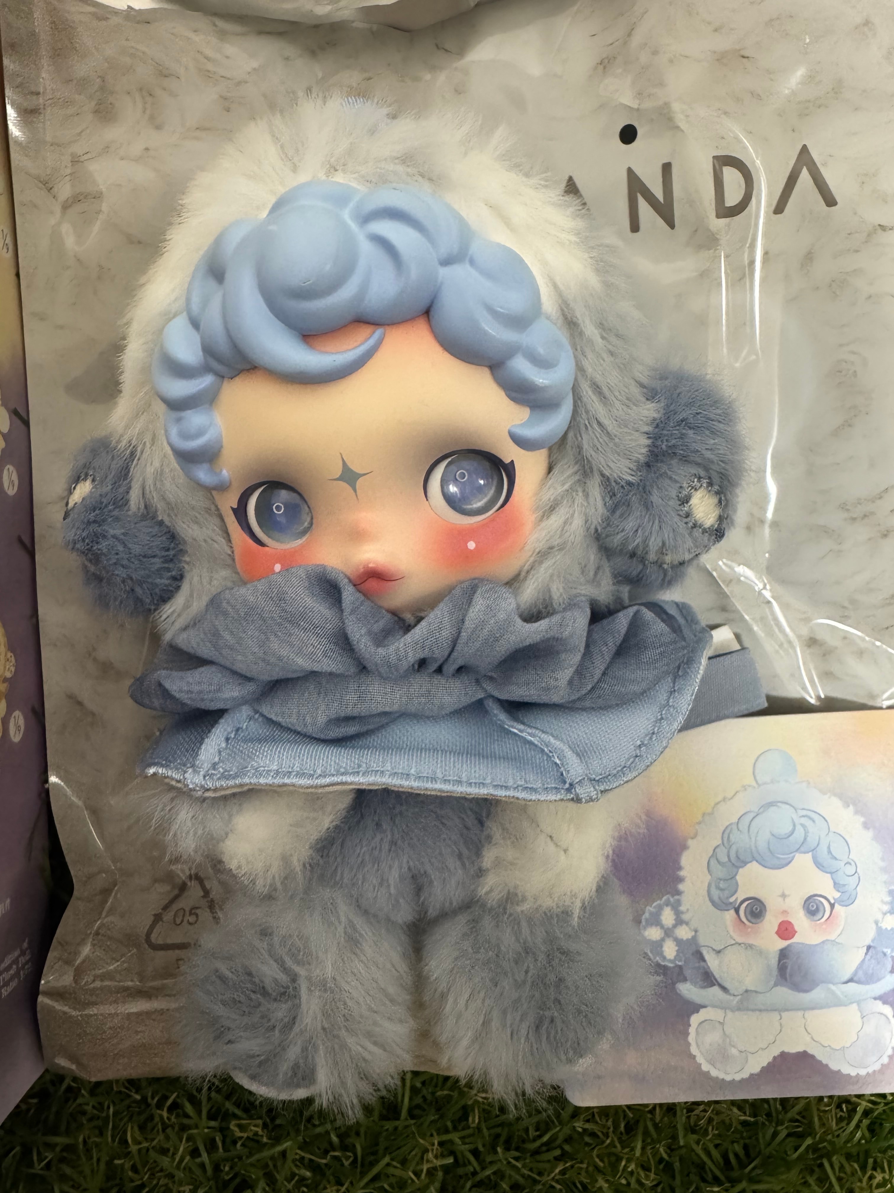 POP MART SKULLPANDA L'impressionnisme Series Plush Doll Dew