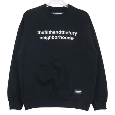 NEIGHBORHOOD Solid Sweat Shirt LS "Black"