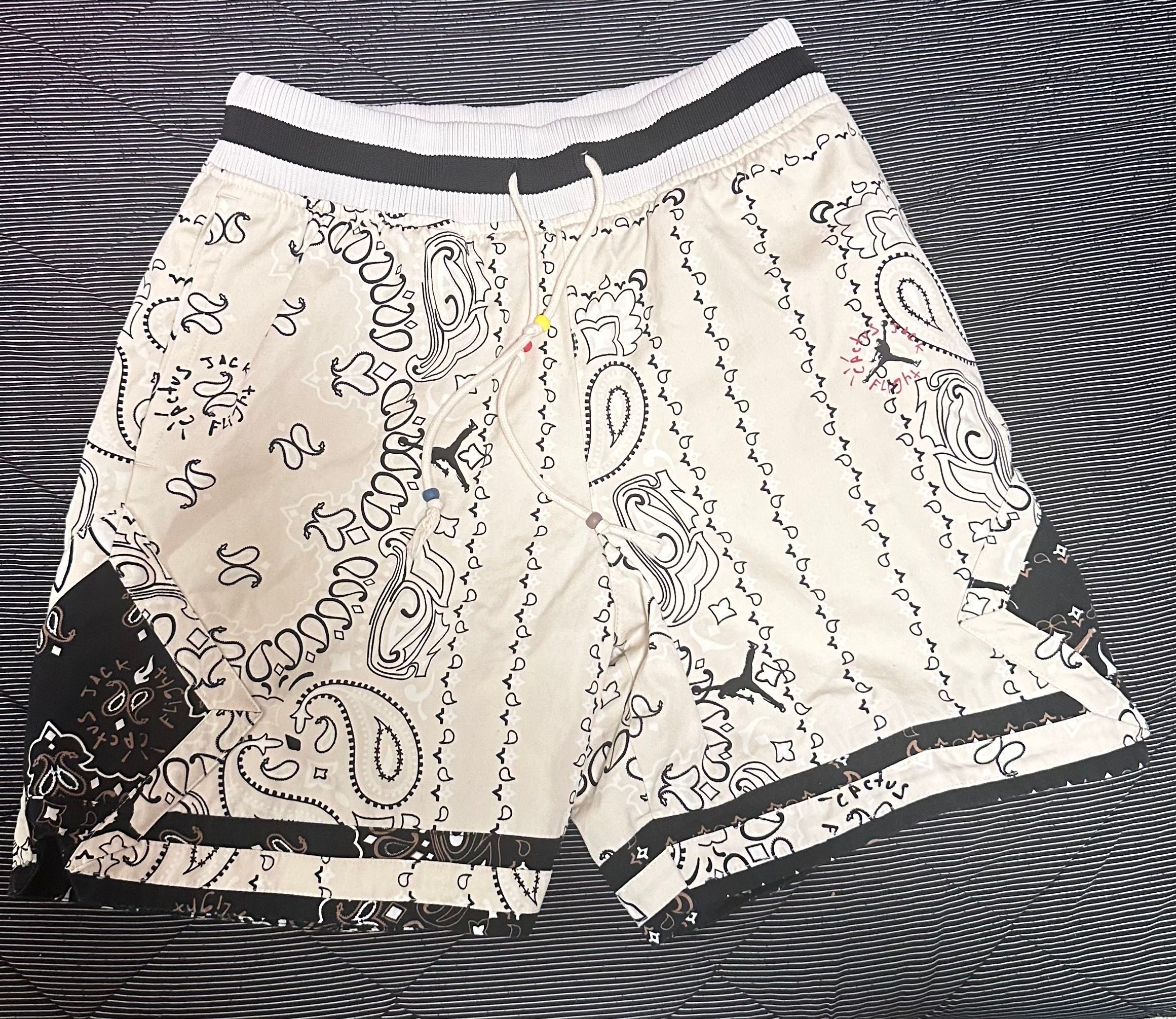 Travis Scott x Air Jordan Brand M J TS Short "Orewood/Black"