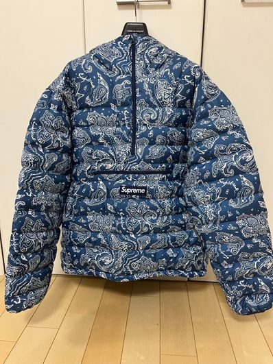 Supreme Micro Down Half Zip Hooded Pullover Supreme Micro Down Half Zip Hooded Pullover