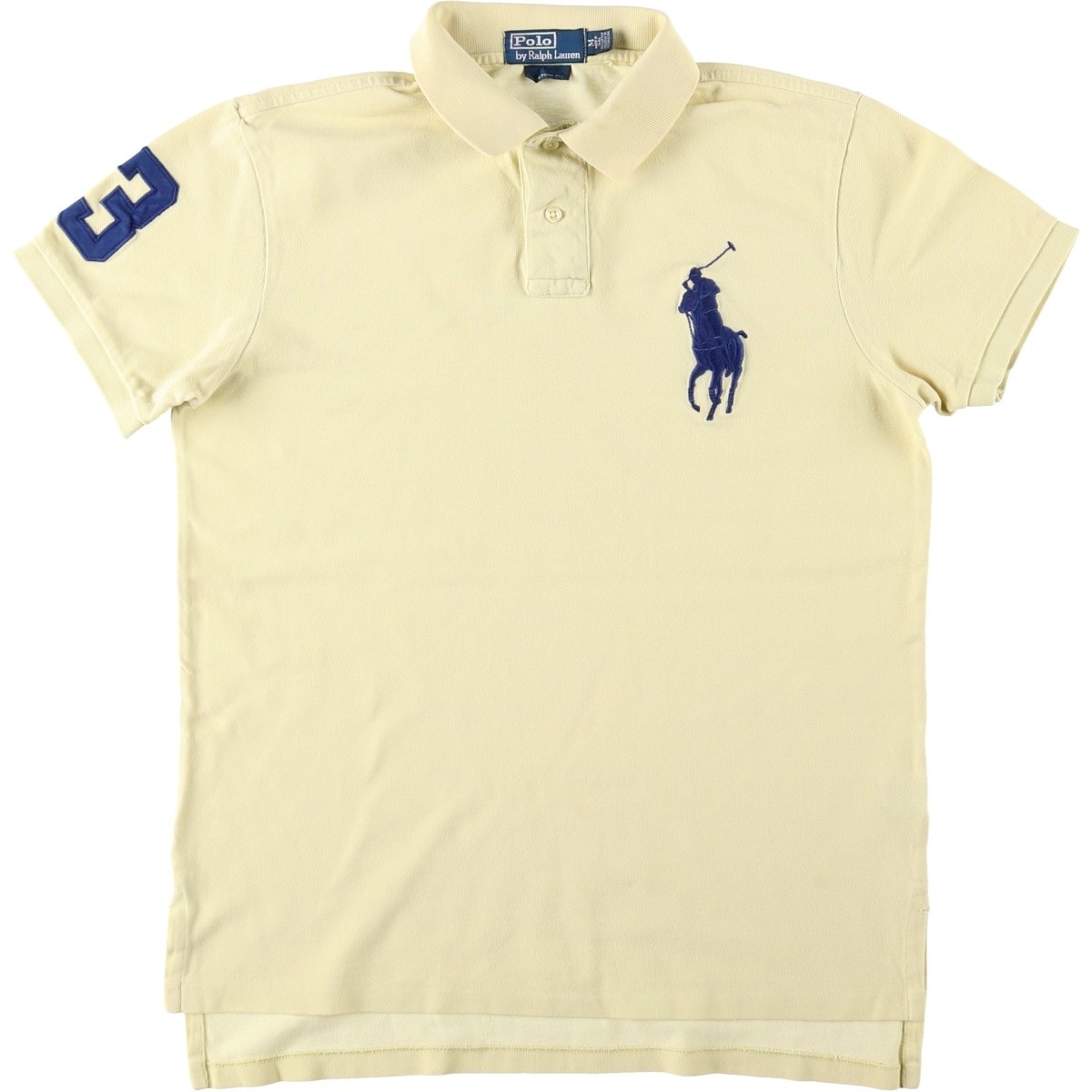 古着 ラルフローレン Ralph Lauren POLO by Ralph Lauren CUSTOM FIT ビッグポニー 半袖 ポロシャツ メンズM相当/eaa657688