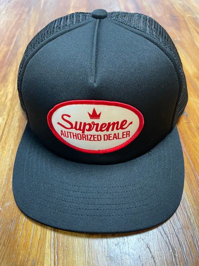 Supreme Authorized Mesh Back 5-Panel "Black" (21FW)