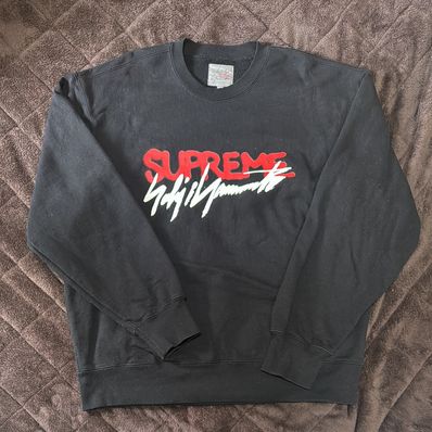 Supreme x Yohji Yamamoto Crewneck "Black"