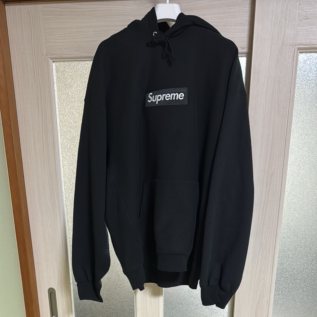 Supreme Box Logo Hooded Sweatshirt "Black" (23FW)
