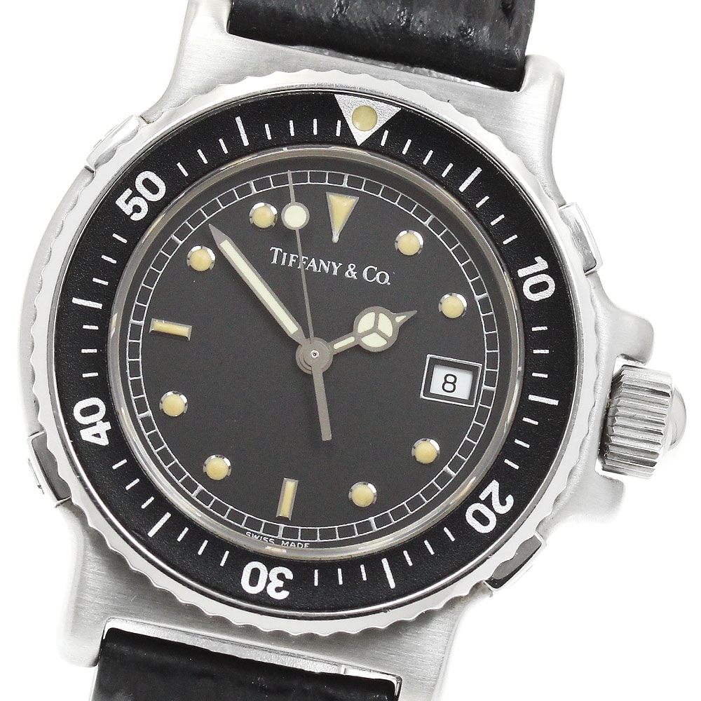☆良品 ティファニー ダイバーウォッチ L0710 レディース 【中古】