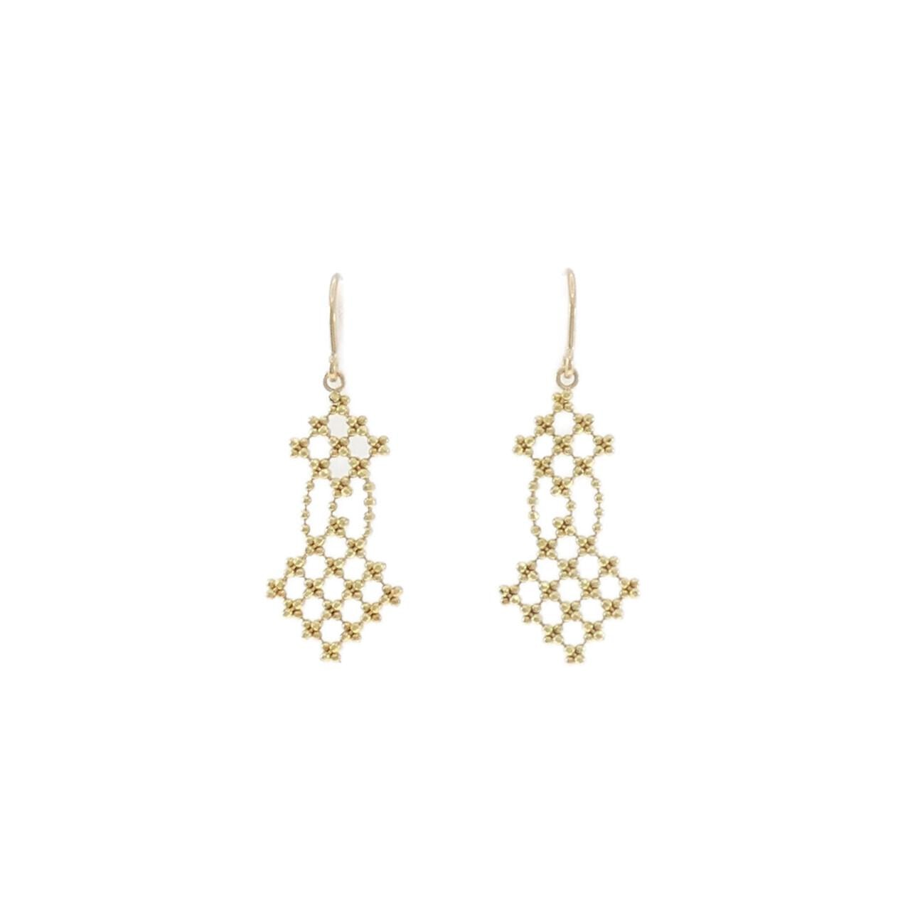 ティファニー フリンジ トライアングル ピアス