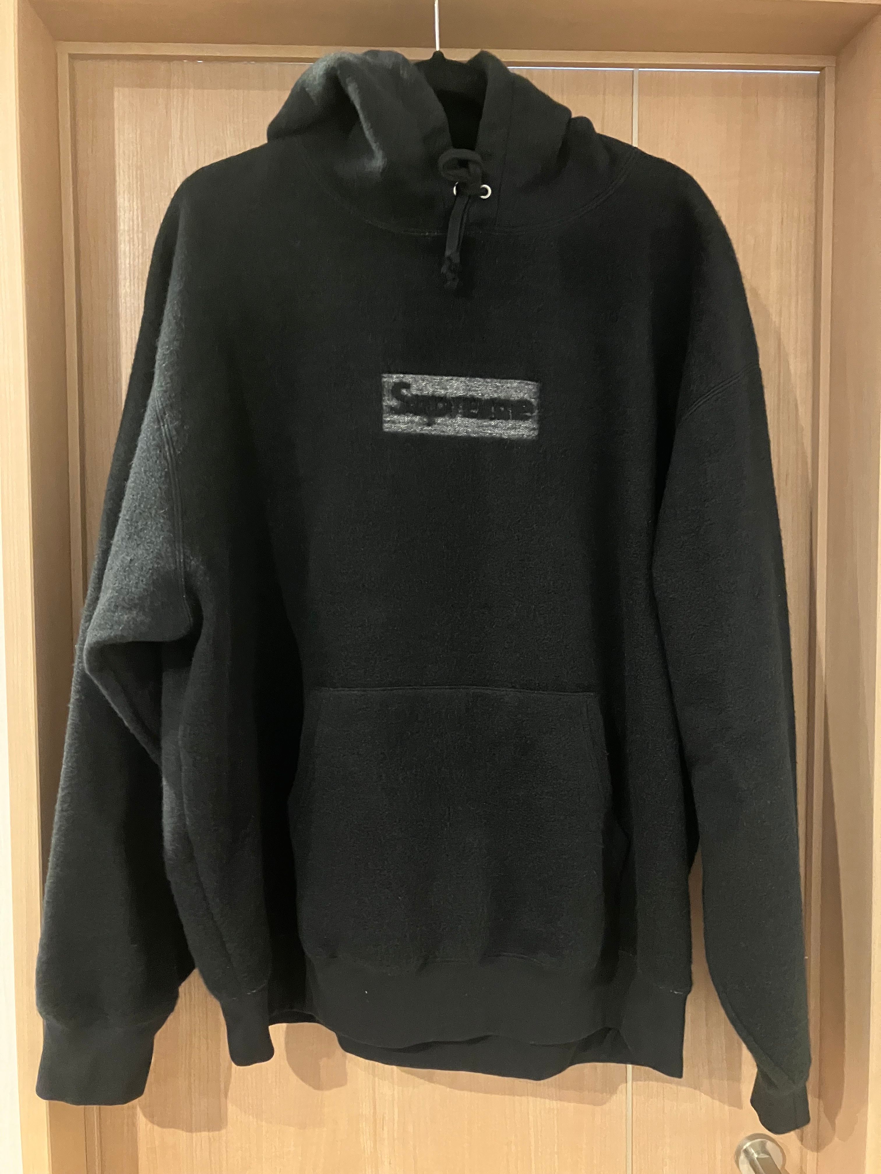 Supreme Inside Out Box Logo Hooded Sweatshirt "Black"