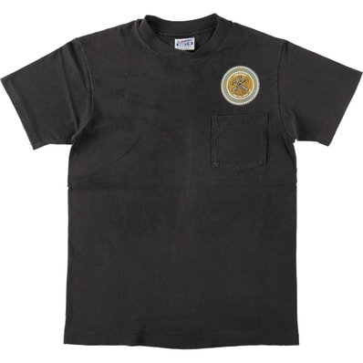古着 80年代 ヘインズ Hanes BEEFY-T 青タグ プリントTシャツ USA製 メンズM相当 ヴィンテージ/eaa636803