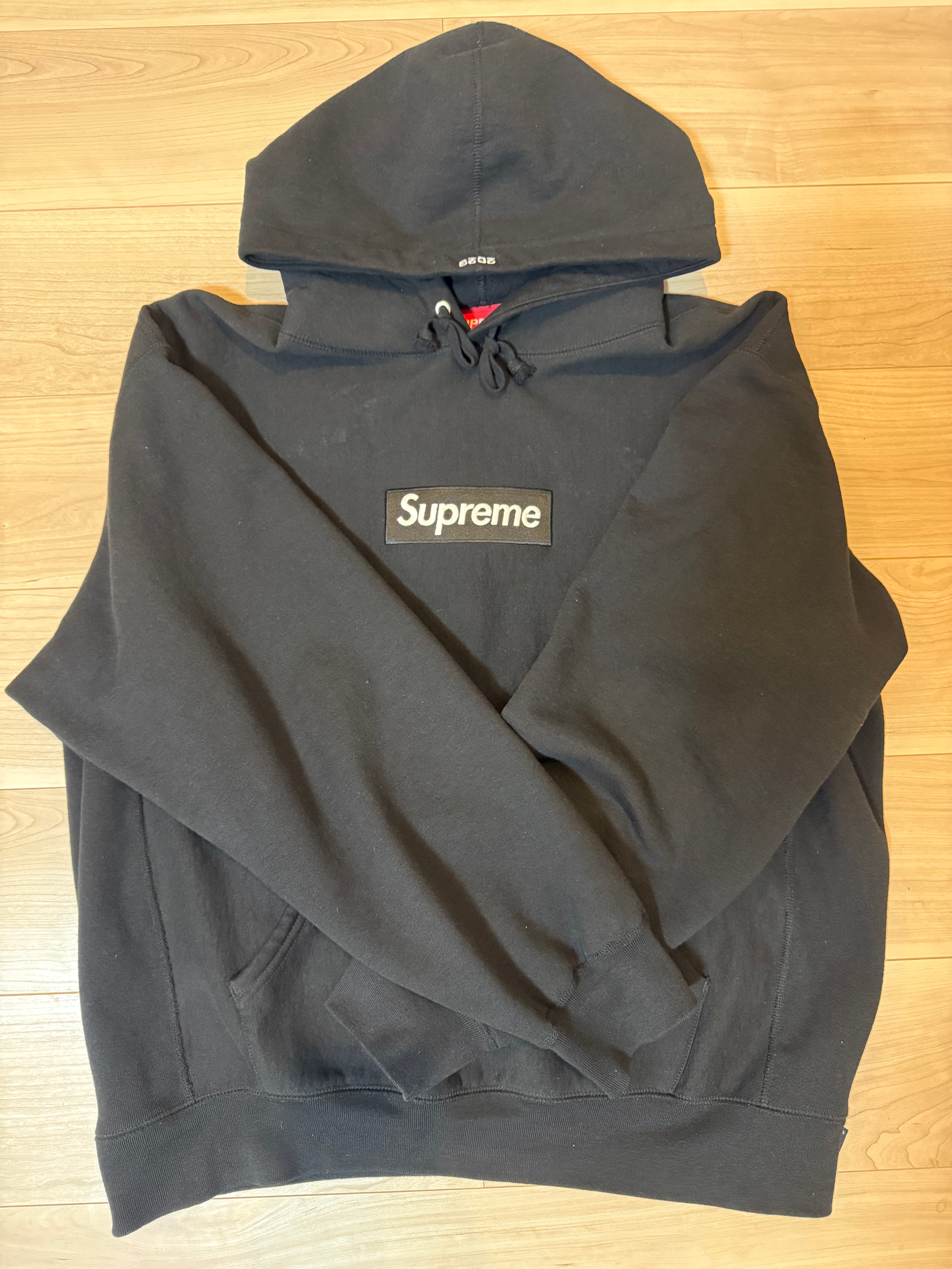Supreme Box Logo Hooded Sweatshirt "Black" (23FW)