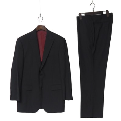 BURBERRY BLACK LABEL バーバリーブラックレーベル パンツスーツ サイズ96-84-175 40L テーラードジャケット ブレザー スラックス ブランド古着【中古】20260526/RA9446
