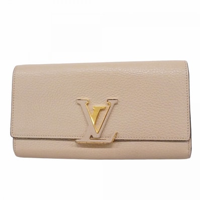 【6dc3456-k】ルイヴィトン 長財布 トリヨン ポルトフォイユカプシーヌ M61249 ガレ【中古】レディース