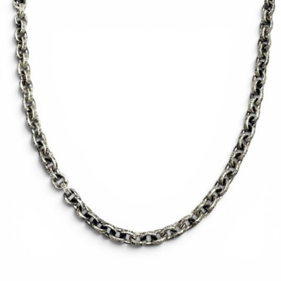 Chrome Hearts Paper Chain Necklace "Silver"