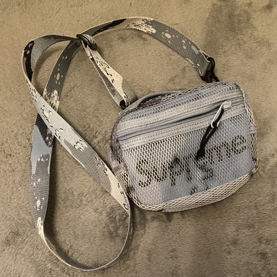 Supreme 20SS Small Shoulder Bag "Camo Blue"