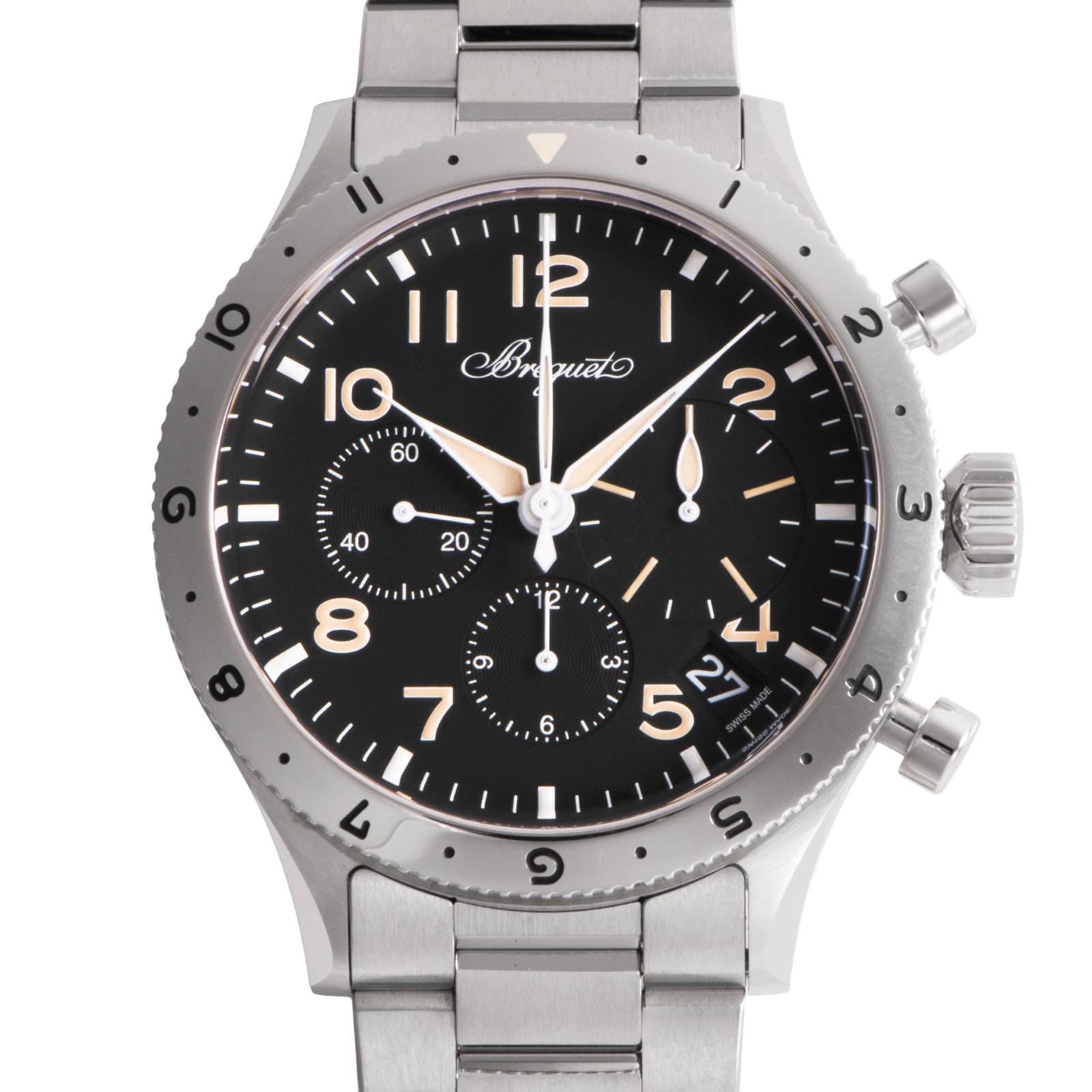 【未使用】Breguet ブレゲ 保証書2025年 タイプXX クロノグラフ 2067 2067ST/92/SW0 ステンレススチール【中古】