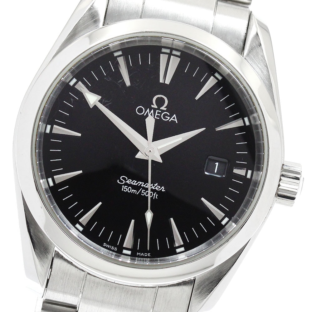 オメガ シーマスター アクアテラ デイト 2518.50 ボーイズ 【中古】