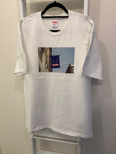 Supreme Banner Tee "White"