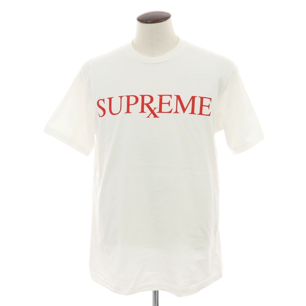 【中古】シュプリーム Supreme 2025年秋冬 RX Tee コットン クルーネック 半袖Tシャツ ホワイト【サイズL】【メンズ】