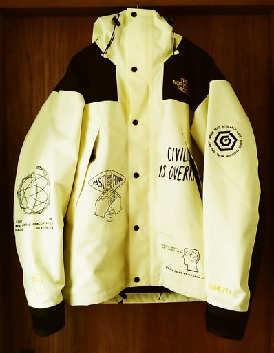 The North Face x Brain Dead Civilisation Is Overrated Parka "Cream"