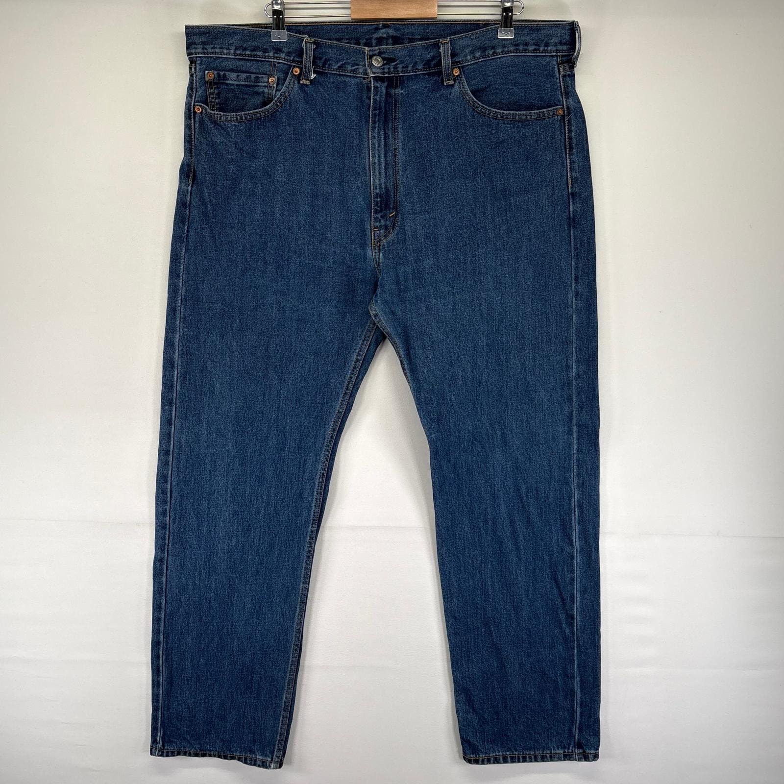 古着 リーバイス Levi's デニム パンツ 505 5ポケット ジッパーフライ 大きいサイズ ジーンズ ジーパン W42 L32  メンズ