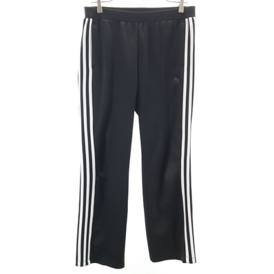 adidas アディダス トラックパンツ M ブラック ジャージ