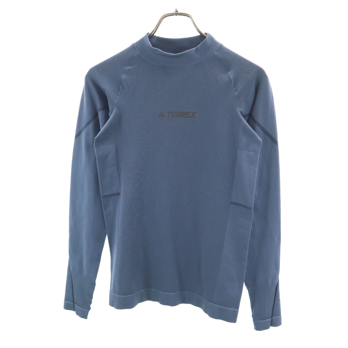 adidas アディダス 長袖 テレックス プライムニット ウェア XS チャコールブルー