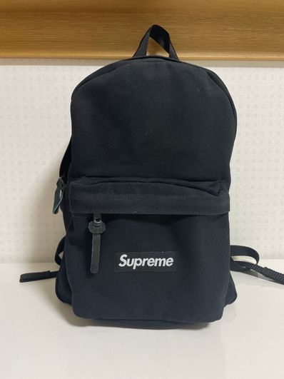 Supreme Canvas Backpack "Black"