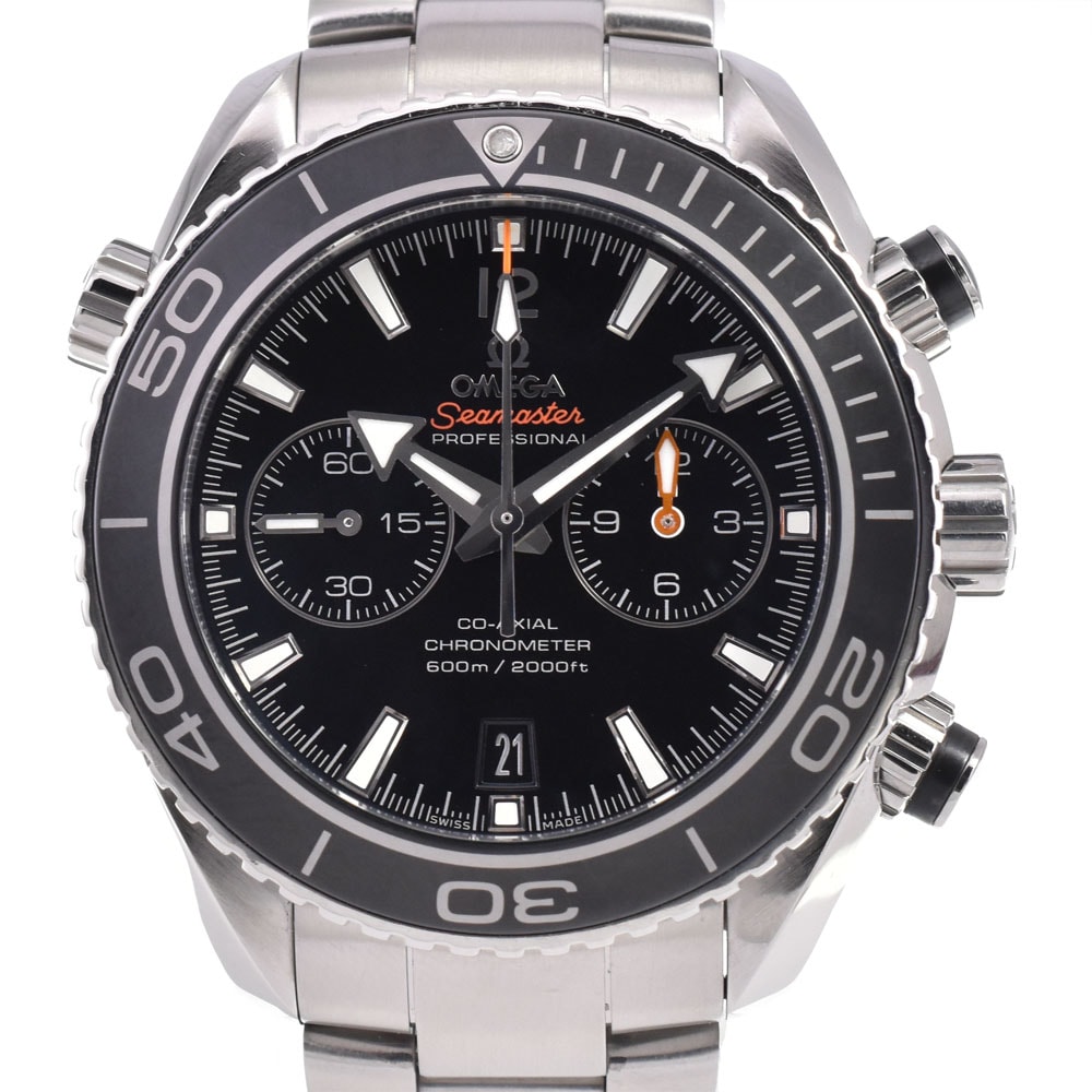 値下 オメガ OMEGA 232.30.46.51.01.001 シーマスター プラネットオーシャン 自動巻き メンズ 美品 保証書付き 腕時計 E#147229